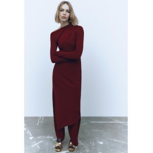 ZARA SET - LONG KNIT PANTS AND TOP